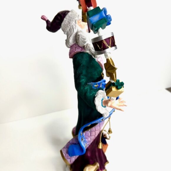 Vintage Lenox Pencil Santa - Santa's Magical Rainbow of Gifts (2012) - Picture 7 of 11